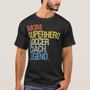 Camiseta Madre del entrenador de fútbol