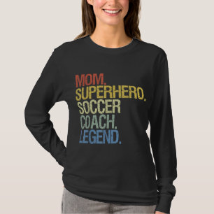 Camiseta Madre del entrenador de fútbol