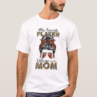 Camiseta Madre del fútbol, desordenada madre de un divertid