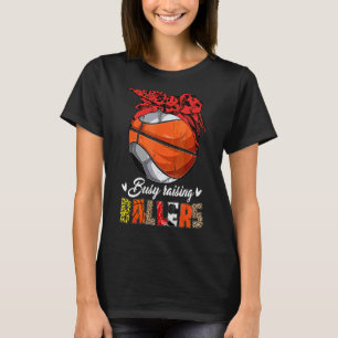 Camiseta Madre del fútbol, madre del baloncesto, madre ocup