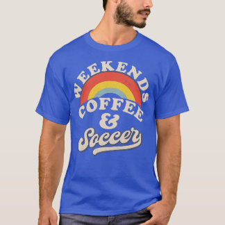 Camiseta Madre Del Fútbol Retro De Café Y Café De Los Fines