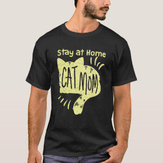 Camiseta Madre del gato de las mujeres 3