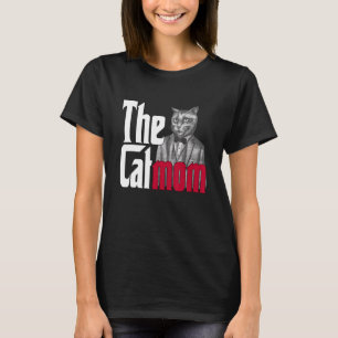 Camiseta Madre del gato Madre de la madre loca del gato Mam