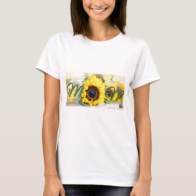 Camiseta Madre del girasol (Anverso)