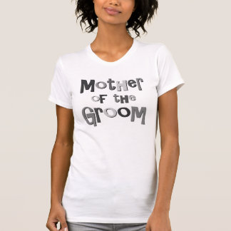 Camiseta Madre del gris del novio