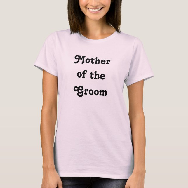 Camiseta Madre del Groom (Anverso)