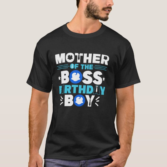 Camiseta Madre Del Jefe Nacimiento Niño Decor Familia (Anverso)