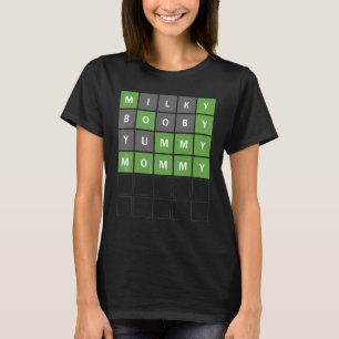 Camiseta Madre del juego de adivinanzas del día de la palab