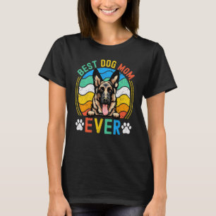 Camiseta Madre del mejor perro del Pastor Alemán