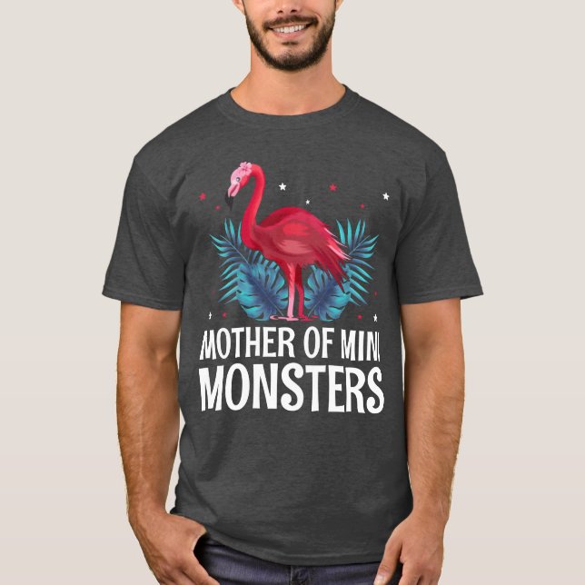 Camiseta Madre del mini monastómero mamá Ret de guardería (Anverso)