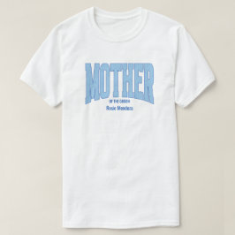 Camiseta Madre del novio en azul marino con brillo falso