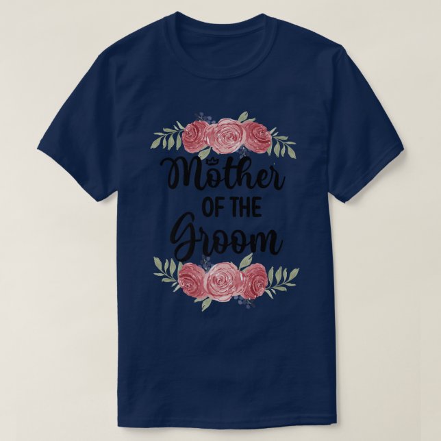 Camiseta Madre Del Novio Fiesta de Boda del Novio Regalo pa (Diseño del anverso)