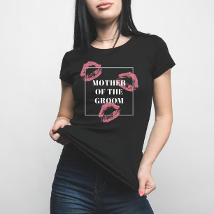 Camiseta Madre del Novio Moderno Personalizado