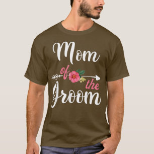 Camiseta Madre del novio para mujeres, madre de la fiesta d