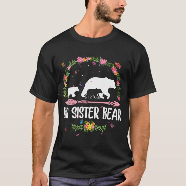 Camiseta Madre del oso de la familia del oso de la hermana  (Anverso)
