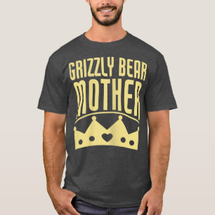 Camiseta Madre del oso grizzly femenino - Gracioso oso oso 