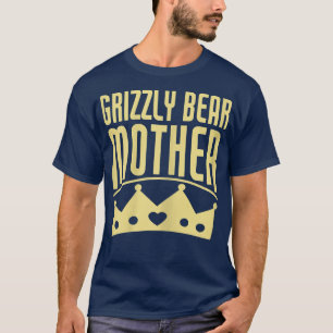 Camiseta Madre del oso grizzly femenino - Gracioso oso oso