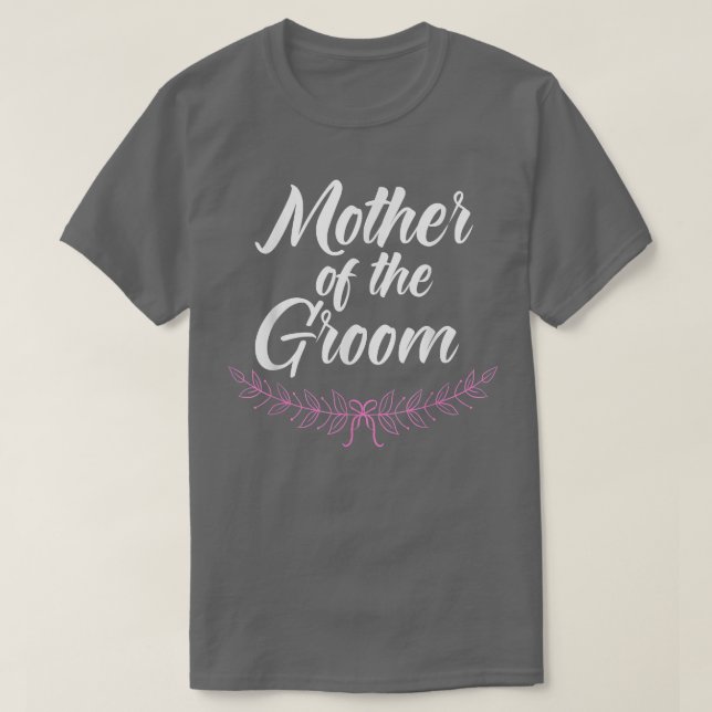 Camiseta Madre Del Partido De Compromiso Boda Groom Marri (Diseño del anverso)