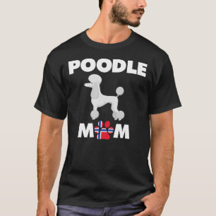 Camiseta Madre del perro caniche noruego