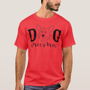 Camiseta Madre del perro Corgi Mama T-Shirt