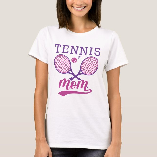 Camiseta Madre del tenis (Anverso)