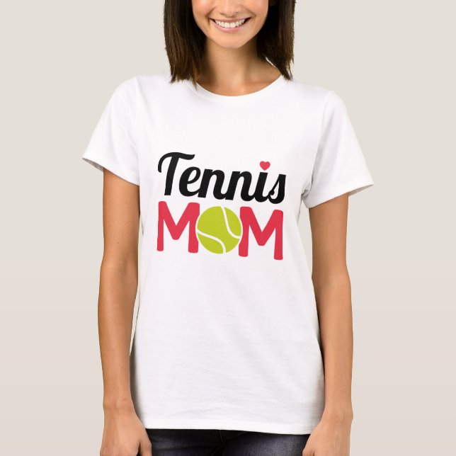 Camiseta Madre del tenis (Anverso)