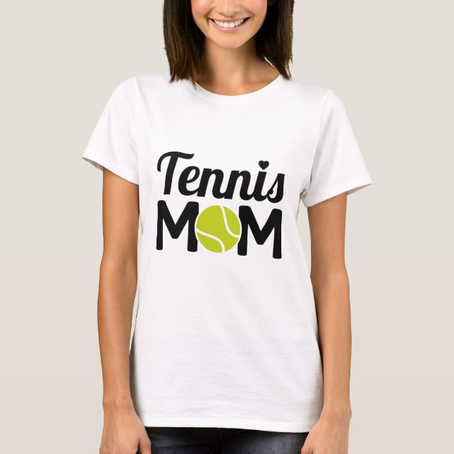 Camiseta Madre del tenis (Anverso)