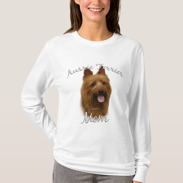 Camiseta Madre del Terrier Australiano 2 (Anverso)