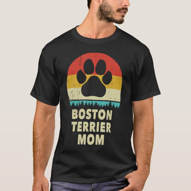 Camiseta Madre del terror de Boston Mujeres Bostie Viñeta d (Anverso)