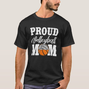 Camiseta Madre Del Voleibol Orgullosa Madre De Un Voleiboli