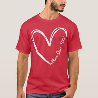 Camiseta Madre desde el 2006 Corazón para mamá, Día de la M