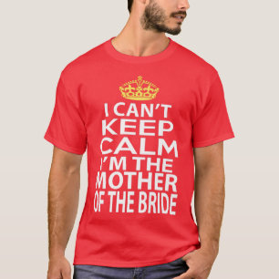 Camiseta Madre divertida del regalo de novia de la madre de