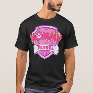 Camiseta Madre divertida mamá patrulla regalo Fiesta cumple