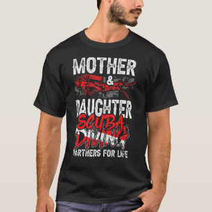 Camiseta Madre E Hija Scuba Submarinismo Asociados Para La