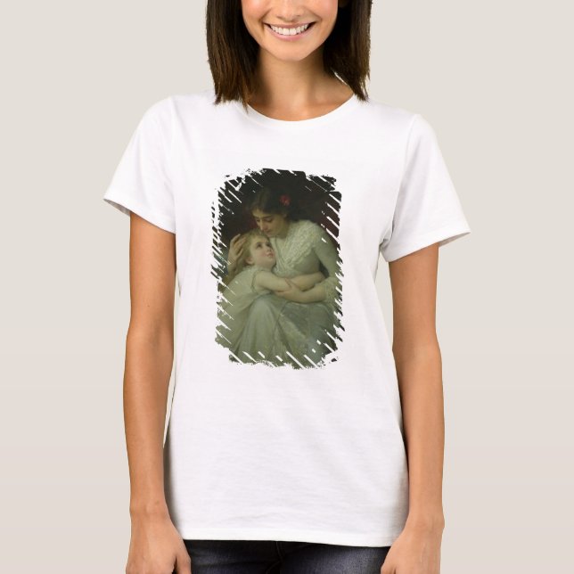 Camiseta Madre e hijo (aceite sobre lienzo) (Anverso)