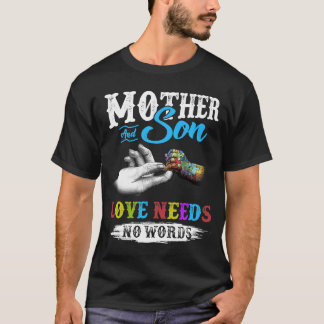 Camiseta Madre E Hijo El Amor No Necesita Palabras Awarenes