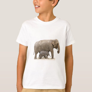 Camiseta Madre e hijo elefante