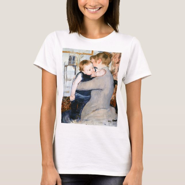 Camiseta Madre e hijo, Mary Cassatt (Anverso)