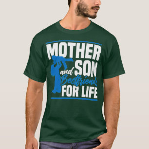 Camiseta Madre e hijo mejores amigos regalo de las madres
