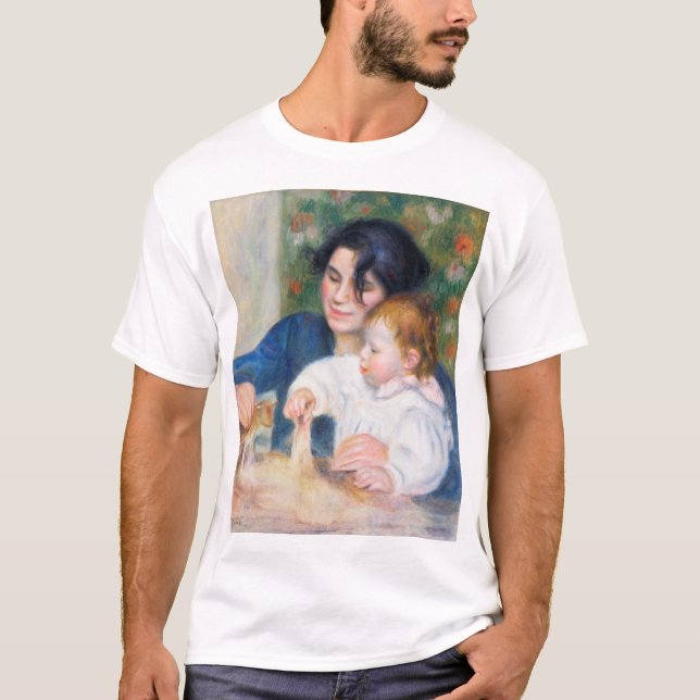Camiseta Madre e hijo, Renoir (Anverso)