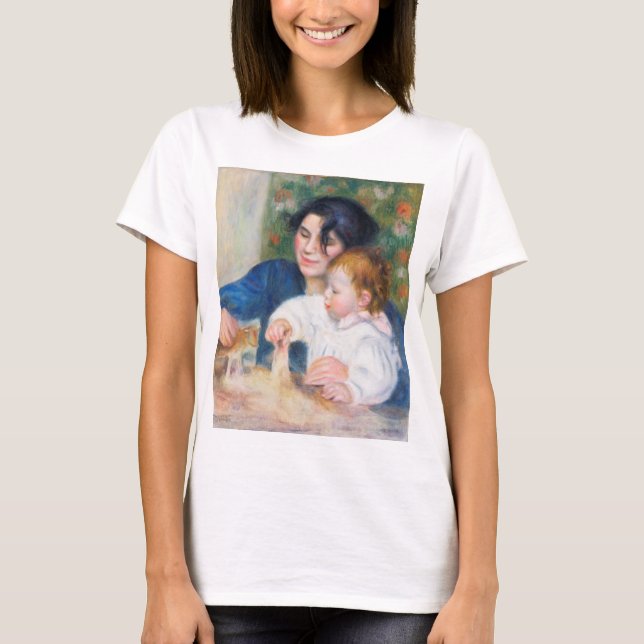 Camiseta Madre e hijo, Renoir (Anverso)