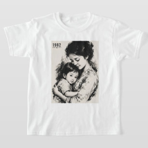 Camiseta Madre e Hijo Vintage 1982