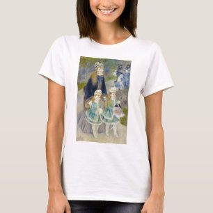 Camiseta Madre e hijos, La Promenade, Renoir