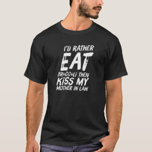 Camiseta Madre En Derecho Broccoli Divertido Hijo En Hombre