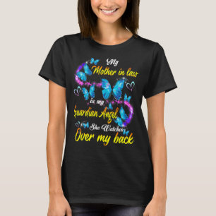 Camiseta Madre En La Ley Mi Ángel Guardián Mirando Hacia At
