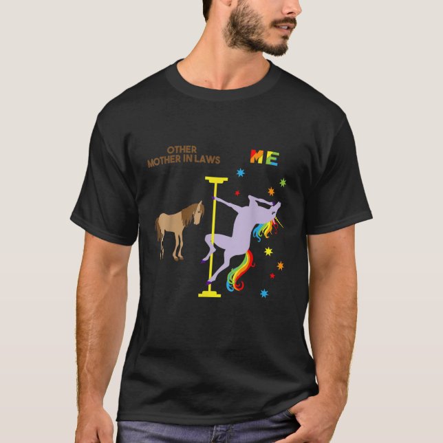 Camiseta Madre en la ley Unicornio envía divertidos regalos (Anverso)