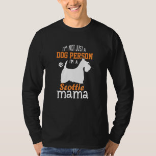Camiseta Madre escocesa, escocesa, día de madre de perro