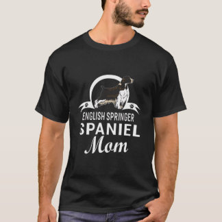 Camiseta Madre Española Springer Inglesa Dueña De Perro Par