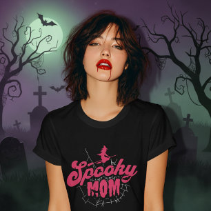 Camiseta Madre Espeluznante – Bruja de Halloween