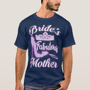 Camiseta Madre Fabulosa de la Novia Feliz Boda Casarse